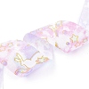 Japanese Kimono Style Floral Cotton Ribbon OCOR-I008-01B-12-2