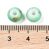 Opaque Spray Painted Glass Beads X1-GLAA-G118-01I-3