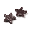 Luminous Resin Imitation Chocolate Decoden Cabochons RESI-K036-28C-02-4