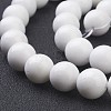 Natural Mashan Jade Round Beads Strands X-G-D263-10mm-XS01-2