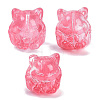 Transparent Spray Paint Glass Beads X1-GLAA-H035-01H-1