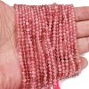 Natural Strawberry Quartz Beads Strands G-E411-09A-3mm-5