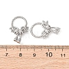304 Stainless Steel Pendants STAS-K303-08D-P-3
