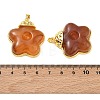 Brass & Resin Pendants KK-A303-04G-01-3