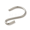 Non-Tarnish 304 Stainless Steel S-Hook Clasp STAS-C085-03J-P-2