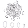120Pcs 4 Style 304 Stainless Steel Linking Rings STAS-DC0004-29-1