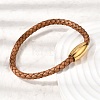 Adjustable Imitation Cord Bracelets for Women Men BJEW-F532-01G-4