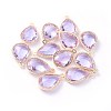 Glass Pendants GLAA-A037-G-10KC-1