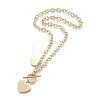 304 Stainless Steel Pendant Necklaces NJEW-K120-12G-2