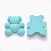 Opaque Resin Cabochons CRES-N019-10D-2