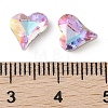 Glass Rhinestone Cabochons RGLA-L029-07B-VLLA-3