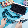 10M Polka Dot Polyester Gauze Wrinkle Ribbon OCOR-PH0007-99B-3