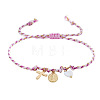 Religion Brass & Natural Shell Charm Bracelets LS-KR4902-4-1