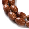 Synthetic Goldstone Beads Strands G-I369-B21-01B-4