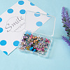 24Pcs 12 Styles Alloy Enamel Connector Charms FIND-BG0001-03-8