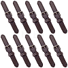 10 Sets Imitation Leather Alloy Button-down Metal Buttons for Bag Making FIND-GF0009-64C-7