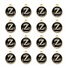 Golden Plated Alloy Charms LS-ENAM-S118-02Z-2