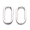 304 Stainless Steel Huggie Hoop Earrings STAS-J033-11C-P-1