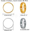 Brass Bead Frames KK-PH0035-56-2