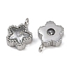 304 Stainless Steel Micro Pave Cubic Zirconia Charms LS-STAS-K302-01A-P-2