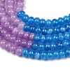 Dyed Natural White Jade Beads Strands G-Z135-C02-5