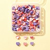 Valentine's Day Handmade Polymer Clay Beads CLAY-FS0001-24-6