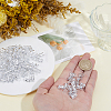 300Pcs Aluminum Dreadlocks Beads Hair Decoration ALUM-PA0001-01S-3