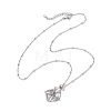 Non-Tarnish 3Pcs 3 Styles 304 Stainless Steel Necklace Makings NJEW-JN04899-01-4