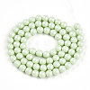 Baking Painted Pearlized Glass Pearl Bead Strands HY-N002-5mm-B02-3