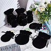  48Pcs 2 Styles Gourd Velvet Bags TP-NB0001-45-5