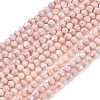 Electroplate Bicone Glass Beads Strands GL-T021-2.5x3mm-16-20-1