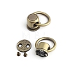 10Pcs Zinc Alloy Side Clip Bag Clasps Accessories PW-WGFC342-06-1