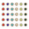 600Pcs 6 Colors Sew on Rhinestone RGLA-FH0001-02-1