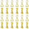 50Pcs Brass Ice Pick Pinch Bails IFIN-FS0001-47A-1