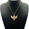 Fashion Unisex Alloy Rhinestone Pendant Necklaces YH1785-11-1