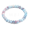 AB Color Faceted Rondelle Glass Beaded Stretch Bracelets for Women BJEW-PH01820-10-2