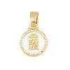 Brass Charms KK-E798-01L-G-1