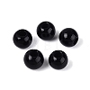 Natural Black Onyx European Beads G-Q602-09B-12-1