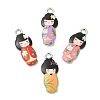 Alloy Enamel Pendants X-FIND-C037-17P-1