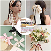 2Sets 2 Styles Polyester Flower Printed Ribbon OCOR-CY0004-52-7