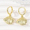 Brass Hoop Earrings EJEW-Q036-03A-G-4