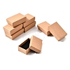 8Pcs Cardboard Jewelry Set Boxes CBOX-FP0001-01-1