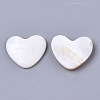 Natural Freshwater Shell Cabochons SHEL-S276-82B-2