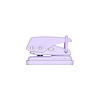 Plastic Adjustable Craft Paper Hole Puncher PW-WG3D6DE-03-1