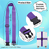 6Pcs 6 Colors Polyester Adjustable Luggage Straps FIND-CP0001-21-2