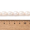 Natural Cultured Freshwater Pearl Beads Strands PEAR-I007-01E-06A-5