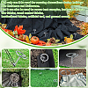 200Pcs Carben Steel Garden Landscape Staples AJEW-WA0004-14-7