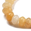 Natural Topaz Jade Beads Strands G-P559-A03-01-5