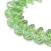 Electroplate Glass Beads Strands EGLA-C005-02A-AB01-3