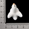 Flocking Opaque Resin Pendants RESI-G123-01C-3